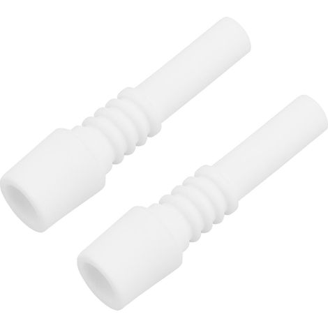 Lot de 2 buses de sablage en céramique de 10 mm pour remplacer les accessoires de sablage d'air (10 mm x 40 mm) (1/4)