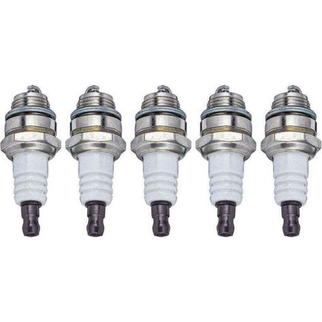 Jeu de 5 Bougies d’Allumage pour Moteurs 2 Temps Compatible L8RTFHaute Performance et Fiabilité (1/3)