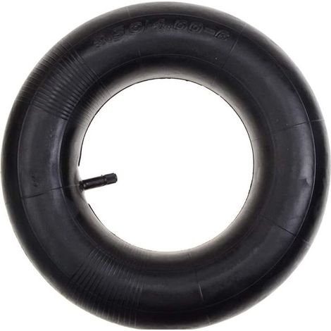 Chambre à air GOOFIT 3.50/4.00-6 avec valve en caoutchouc pour brouettes, chariots, remorques et petits équipements à roues - Chambres à air de rechange (1/5)