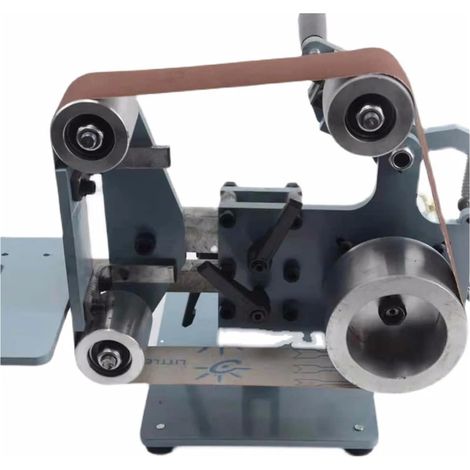 Polisseuse d'affûteuse de courroie du moteur 750W 915x50MM, courroie de meuleuse de courroie électrique à double usa horizontale et verticale (1/5)