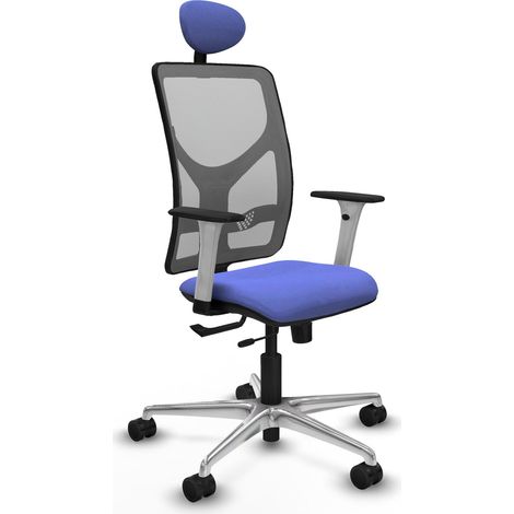 Chaise de bureau piqueras y crespo Motilla blanc soutien lombaire ajustable (1/2)
