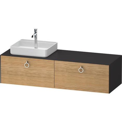 DURAVIT WT4890LH5580000 Console-WTU wh White Tulip 550x1600x