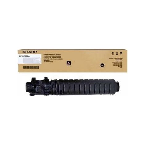 Toner Originale Nero SHARP compatibile con modelli BP-50C26, BP-50C31, BP-50C45, BP-50C55, BP-50C65, BP-70C31, BP-70C45, BP-70C55, BP-70C65
