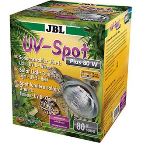 JBL lampada-UV con spettro luce diurna, luce, UV-B, calore, E27, UV-Spot plus (1/3)