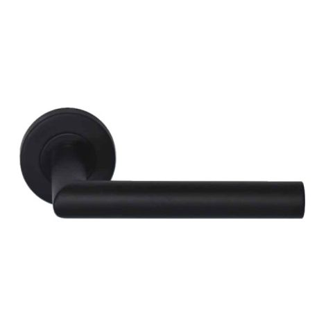 Béquille Pomerol Noire Mate Design Moderne, Finition époxy Noir Mat - Eurowale