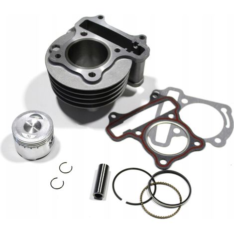 Cilindro de scooter de 80 cc, 4 tiempos, pistón GY6 139 QMB QMA Junak Zipp Romet Barton Router (1/4)
