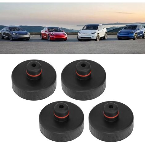 (T04) 4 stoßdämpfende Gummi-Wagenheberauflagen, geeignet für Tesla Model 3/Y (Teilenummer: M3-GA48L) (1/5)