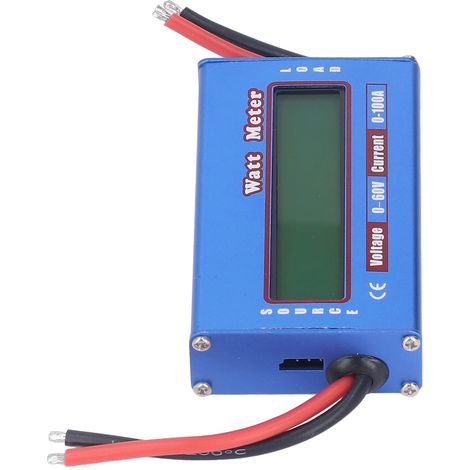 Hochpräziser RC-Leistungsanalysator – Volt-Ampere-Watt-Tester mit LCD-Bildschirm für Batterien und Solarsysteme (1/5)