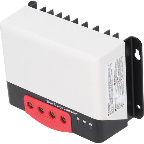 Solar-Laderegler aus Aluminiumlegierung, MPPT-Auto-Solar-Laderegler für Elektrofahrzeuge, 20 A, 12 V, 24 V (1/5)