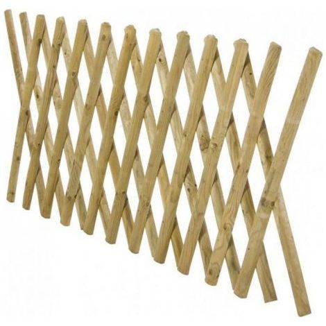 Recinzione traliccio estensibile 250 cm max in legno di pino per esterno LASA - 80 cm (1/3)