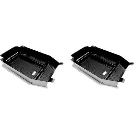 Due vani portaoggetti nei braccioli, un vano portaoggetti nella console centrale e accessori per interni adatti alla Honda Accord 2023.