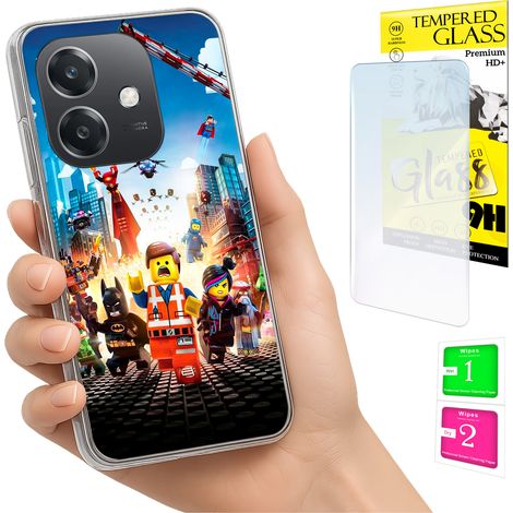 Funda para Oppo A40 / A40m / A60 5G con cubierta para foto y tapa trasera de cristal 9H. (1/5)