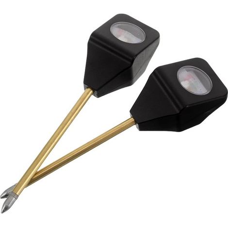 2 Bodenfeuchtigkeitsmesser für den Garten, Pflanzenfeuchtigkeitsmesser, Einzelsonde und einfach einzusetzen, Bodenfeuchtigkeitsmesser für Zimmerp (1/5)