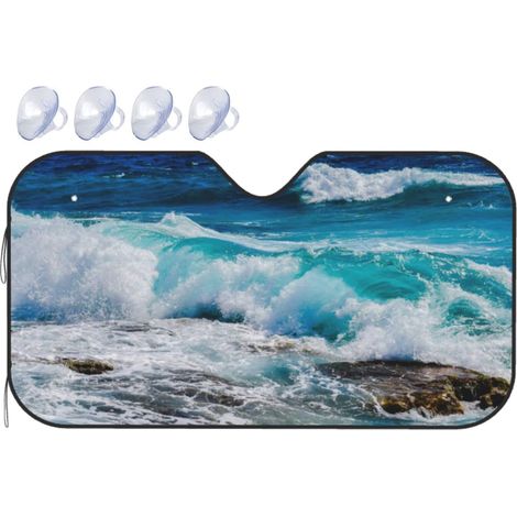 Pare Soleil Voiture Brise Avant Pliable Protection Solaire pour (1/5)