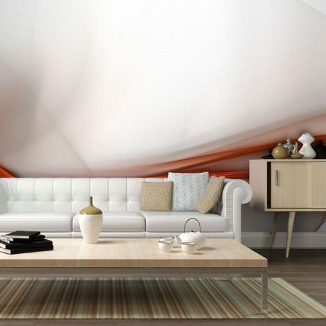 Papier Peint "Elegant Orange Design" 193 x 250 cm (1/2)