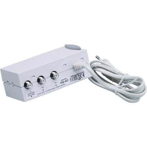 Amplificateur d'Appartement - TRIAX - IFB 402 - 862 MHz - Gain réglable - 2 sorties