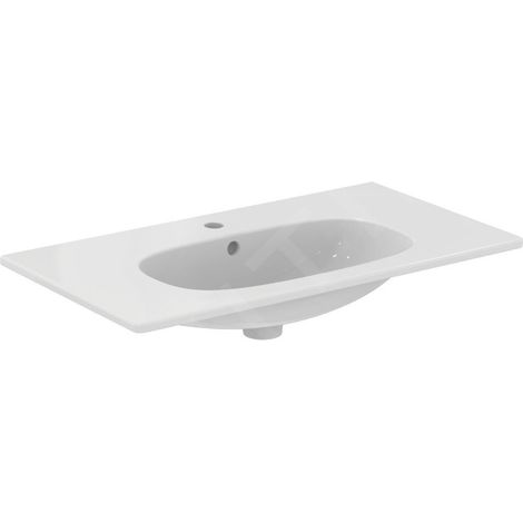 Ideal Standard Tesi - Lavabo à encastrer 825x450x165 mm, un trou pour mitigeur, blanc T350901 (1/5)
