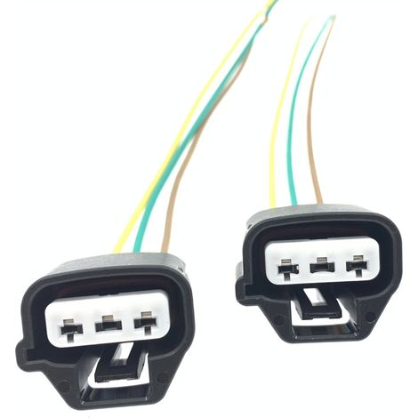Compatible avec les prises des moteurs d'essuie-glace et de lave-glace des Toyota Reiz, Camry, Yaris, Corolla et Lexus. (1/5)