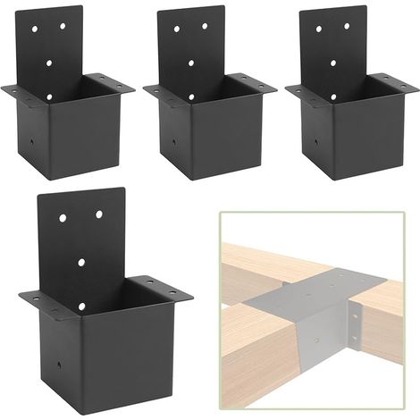 Kit de support pour pavillon : supports pour poteaux de 4 x 4 pouces, connecteurs pour pavillon, supports muraux (1/5)