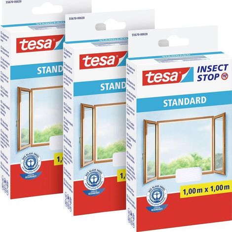 Tesa Insect Stop STANDARD mosquitera antracita 100x100 cm