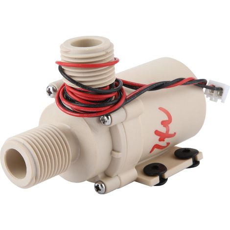 24 V 8 l/min Umwälzpumpe mit bürstenlosem Motor für solarbetriebene Warmwasser-/Kühlwasseranlagen (1/5)