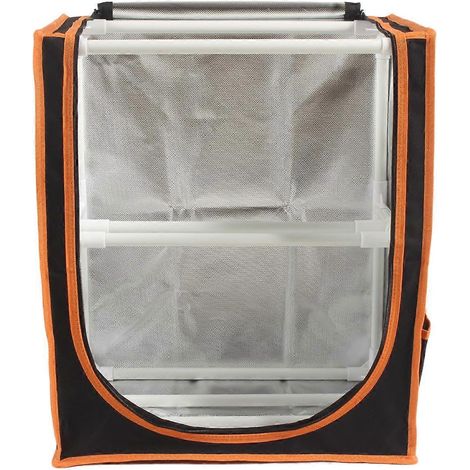 Boîte de rangement pour filament d'imprimante 3D - Étagère à deux niveaux, capacité de 12 bobines (1 kg), avec housse en tissu, idéale pour la maison, l'atelier et le studio. (1/5)