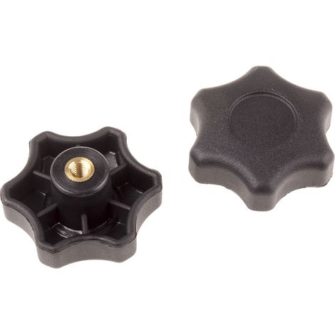 Bouton de serrage RS PRO M6 x 9mm ( Prix pour Paquet de 10 )