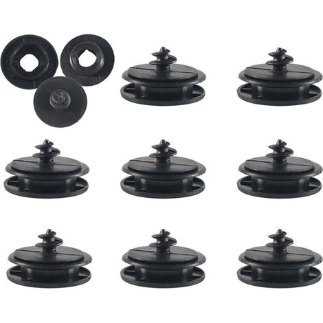 8 pièces Support de Tapis Voiture, Clips Universels Antidérapants pour de Nombreux Types de Véhicules (1/5)