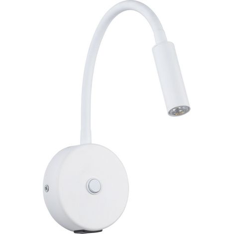 Applique murale Lagos White 10202 TK Lighting avec bras articulé, interrupteur et prise USB (1/5)
