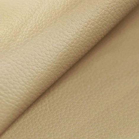 Similicuir Doux Revêtement Coussins Canapés Chaises Hydrofuge Rugueux Beige - 140x30 cm (1/4)