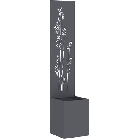 Écran de confidentialité de jardin Anthracite 32 x 140 cm (1/5)