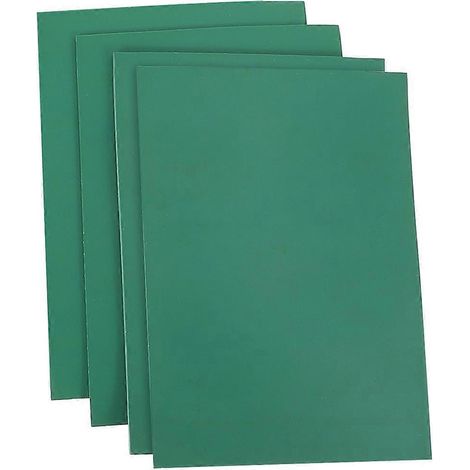 plaques de gravure pour enfants, planche à graver en plastique (A5)-21.50X15.00X0.30CM-Green