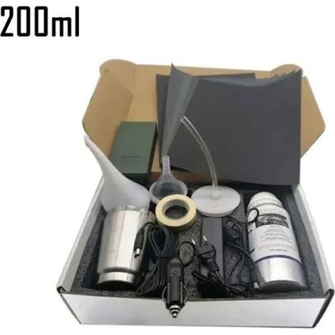 ACCESSOIRE DE MASSE,Kit de restauration de polissage de phare de voiture Kit renovation phare voiture restaurateur de net, 200ml