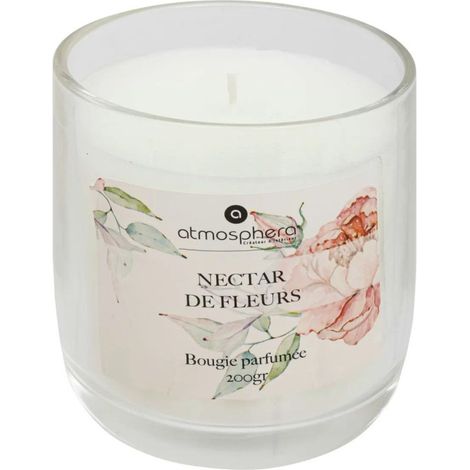 Bougie Parfumée "Oudy" 200g Nectar de Fleurs (1/2)