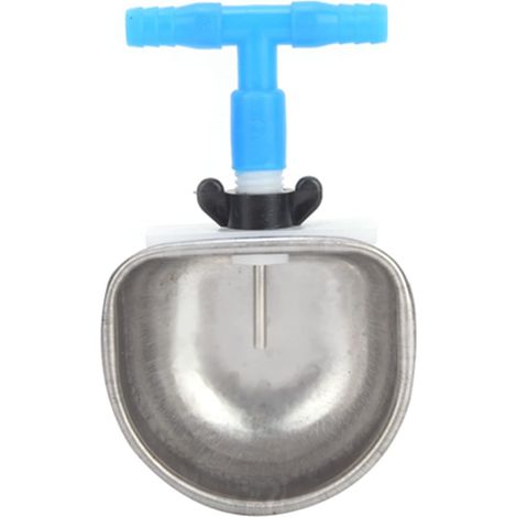 10 Sets Edelstahl Trinknapf Wassernapf Trinknapf Futternapf Marder Einteiler T-Stück Contor, Garten Ding Wildvögel Tier Widder (o5ugpk3708-12)