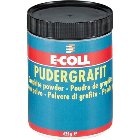 E-COLL Pudergrafit schwarz 625g Dose (1/3)