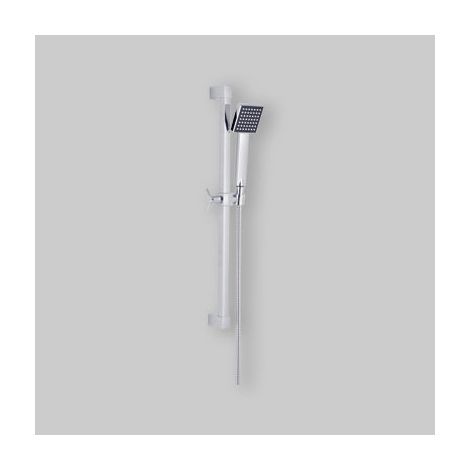 Set Saliscendi Doccia "Square" Cromo 1 Getto (1/5)
