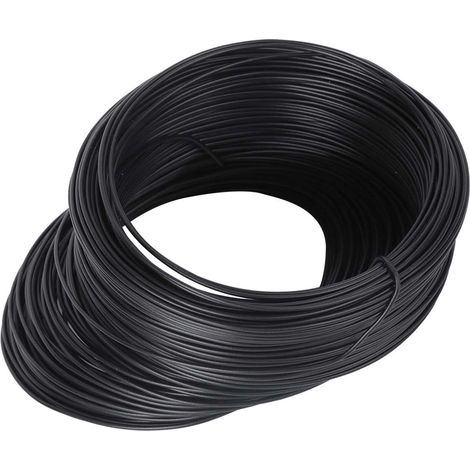 Attache-câble en fil de fer galvanisé, accessoire de quincaillerie, 100 mètres, 0,55 mm, pour bonsaï (1/5)
