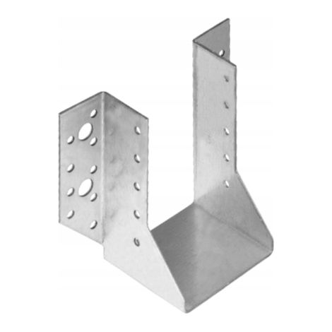 Support de poutre WB35 - 120x160x75 mm - Acier galvanisé - Résistant et durable