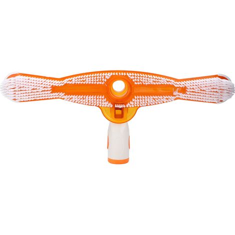 Brosse De Nettoyage Pour Piscine - 50 Cm - Pour Fond Et Parois - Compatible Tous Types De Piscines - 1 Pièce (1/5)