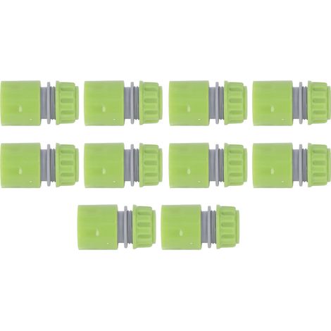 Kit de 10 raccords rapides G1/2 pour tuyau d'arrosage, système de joint fileté pour l'irrigation. (1/5)