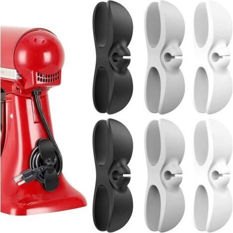 Cable Organizer, 6 Electrical Wire Organizer for Appliances Cable Organizer Cord Holder for Household Appliances, Mix (1/5)