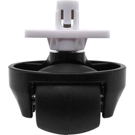 Accessoires pour roue avant - Roue de rechange pour aspirateur robot - Entretien du robot - Silencieux et peu bruyant - 52 mm - Noir (1/5)