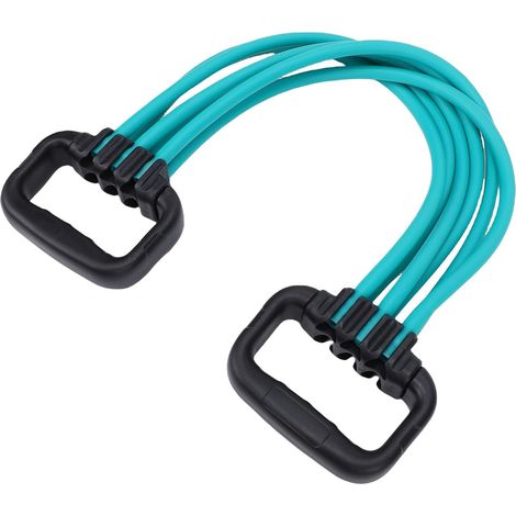 Bande de Résistance, Corde de Traction Réglable à 6 Tubes pour L'Entraînement du Dos des épaules et de la Poitrine, avec Tubes Détachables pour Un Entraînement de Force (1/5)