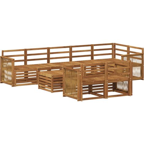 Sofa Sets Solid Acacia Wood vidaXL (1/5)