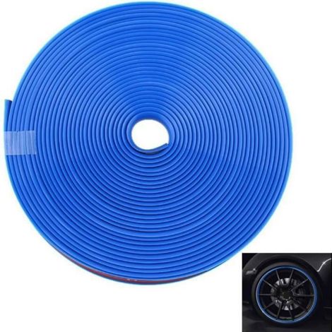 Bague de protection de jante 8m, anneau de protection pour roues de voiture, bandes adhésives décoratives pour jantes auto (1/5)
