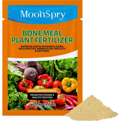 MOONSPRY plant fertilizer for vegetables, fruit, flowers, potted plants, soil, for daily, convenient care, garden fertilizer (1/5)