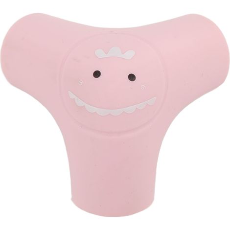 8 Protections d'angle en silicone souple pour tables et meubles, sécurité bébé, anti-chocs, lot de 8, couleur rose (1/5)