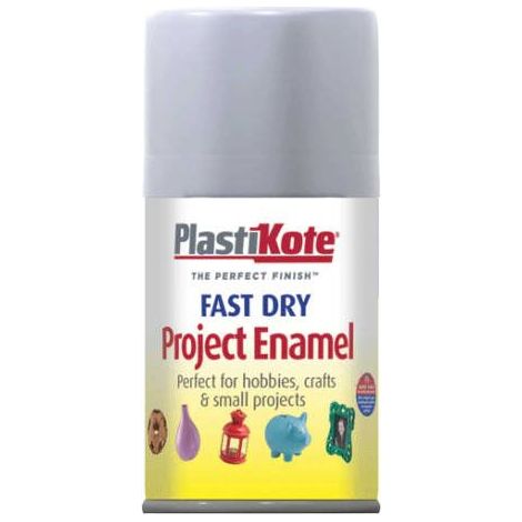 Fast Dry Enamel Aerosol Aluminium 100ml PKT109S