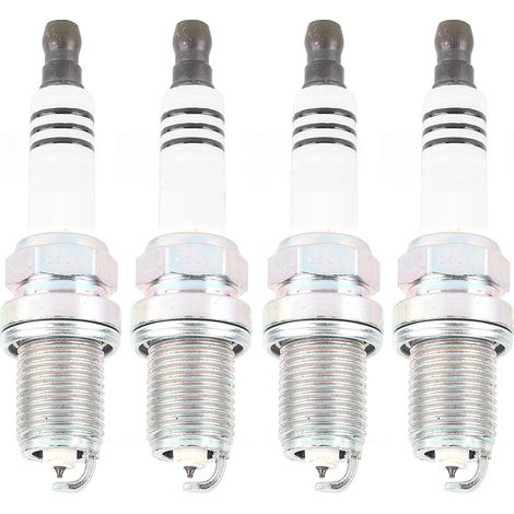 Lot de 4 bougies d'allumage BKR8EIX 2668 à l'iridium, compatibles avec Audi A3 8P/A4 B7/A5 B8 B8.5 (1/5)